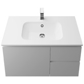 Timberline Bodhi 540mm Gloss White Undermount Basin