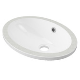 Timberline Amara 445mm Gloss White Undermount Basin