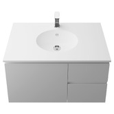 Timberline Amara 445mm Gloss White Undermount Basin