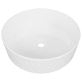 Timberline Allure Diamond 360mm Round Ceramic Above Counter Basin