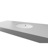 Timberline Amara 445mm Gloss White Undermount Basin