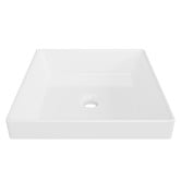 Timberline Arcade 400mm Square Ceramic Semi-Inset Basin