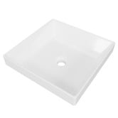 Timberline Arcade 400mm Square Ceramic Semi-Inset Basin