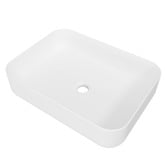 Timberline Enchant 500mm Rectangular Ceramic Above Counter Basin