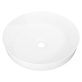 Timberline Radius 400mm Round Ceramic Semi-Inset Basin