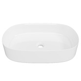 Timberline Myrtle 550mm Oval Ceramic Above Counter Basin