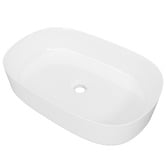 Timberline Myrtle 550mm Oval Ceramic Above Counter Basin