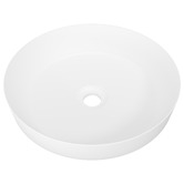 Timberline Radius 400mm Round Ceramic Semi-Inset Basin