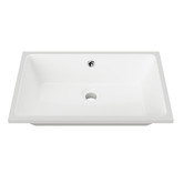 Timberline 530mm White Rectangular Ceramic Undermount Basin