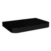 Timberline Splice Curved Bathroom Shelf