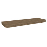Timberline Splice Curved Bathroom Shelf
