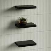 Timberline Splice Curved Bathroom Shelf