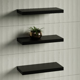 Timberline Splice Curved Bathroom Shelf