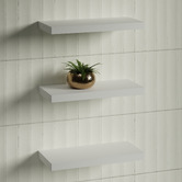 Timberline Splice Curved Bathroom Shelf