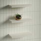 Timberline Splice Curved Bathroom Shelf