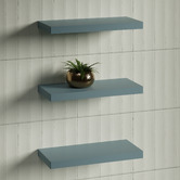 Timberline Splice Curved Bathroom Shelf