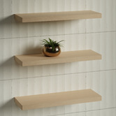 Timberline Splice Curved Bathroom Shelf