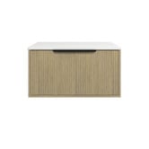 Timberline Elwood 750mm Dockland Wall Hung Single Vanity Unit
