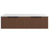 Timberline Elwood 1500mm Dockland Wall Hung Double Vanity Unit