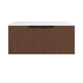 Timberline Elwood 900mm Dockland Wall Hung Single Vanity Unit