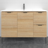 Timberline Nevada 1200mm Freestanding Vanity with Ceramic Countertop