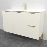 Timberline Nevada 1200mm Freestanding Vanity with Ceramic Countertop