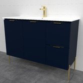 Timberline Nevada 1200mm Freestanding Vanity with Ceramic Countertop