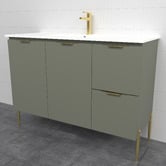 Timberline Nevada 1200mm Freestanding Vanity with Ceramic Countertop
