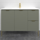 Timberline Nevada 1200mm Freestanding Vanity with Ceramic Countertop