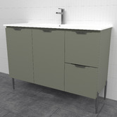 Timberline Nevada 1200mm Freestanding Vanity with Ceramic Countertop