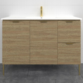 Timberline Nevada 1200mm Freestanding Vanity with Ceramic Countertop