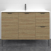 Timberline Nevada 1200mm Freestanding Vanity with Ceramic Countertop