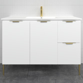 Timberline Nevada 1200mm Freestanding Vanity with Ceramic Countertop