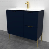 Timberline Nevada 900mm Freestanding Vanity with Ceramic Countertop