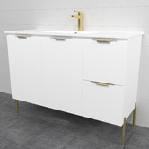 Timberline Nevada 1200mm Freestanding Vanity with Ceramic Countertop
