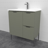 Timberline Nevada 750mm Freestanding Vanity with Ceramic Countertop