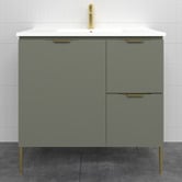 Timberline Nevada 900mm Freestanding Vanity with Ceramic Countertop