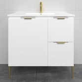 Timberline Nevada 900mm Freestanding Vanity with Ceramic Countertop