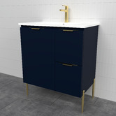 Timberline Nevada 750mm Freestanding Vanity with Ceramic Countertop