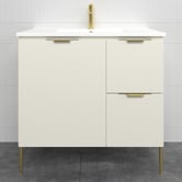 Timberline Nevada 900mm Freestanding Vanity with Ceramic Countertop