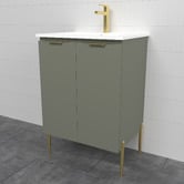 Timberline Nevada 600mm Freestanding Vanity with Ceramic Countertop