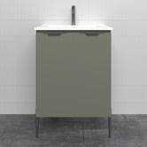 Timberline Nevada 600mm Freestanding Vanity with Ceramic Countertop