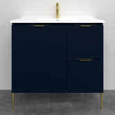 Timberline Nevada 900mm Freestanding Vanity with Ceramic Countertop