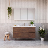 Timberline Elemental 1200mm Freestanding Single Vanity with Removable Kickboard