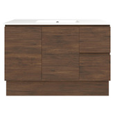 Timberline Elemental 1200mm Freestanding Single Vanity with Removable Kickboard