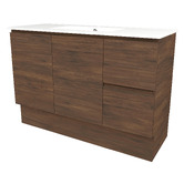 Timberline Elemental 1200mm Freestanding Single Vanity with Removable Kickboard