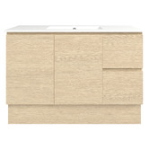 Timberline Elemental 1200mm Freestanding Single Vanity with Removable Kickboard