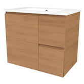 Timberline Elemental 750mm Freestanding Single Vanity with Removable Kickboard