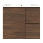 Timberline Elemental 750mm Freestanding Single Vanity with Removable Kickboard