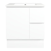 Timberline Elemental 750mm Freestanding Single Vanity with Removable Kickboard